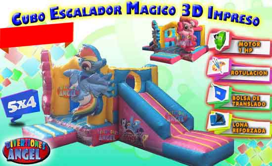 Cubo Escalador Magico 3D Impreso 5x4